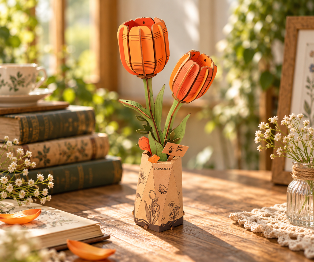 Oranžový tulipán