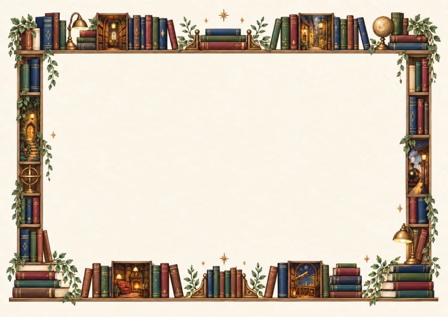 Ukázka dárkového poukazu Book Nook